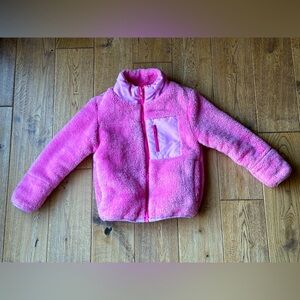 Tommy Bahama Pink Full Zip Fleece Jacket size XS 4